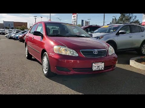 2007 Toyota Corolla Sedan Ce Sacramento Roseville Elk Grove Folsom 2007 Toyota Corolla Sedan Ce Sacramento Roseville Elk Grove Folsom Woodland