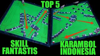 Top 5 Skill Trick Shot Fantastis Karambol Indonesia