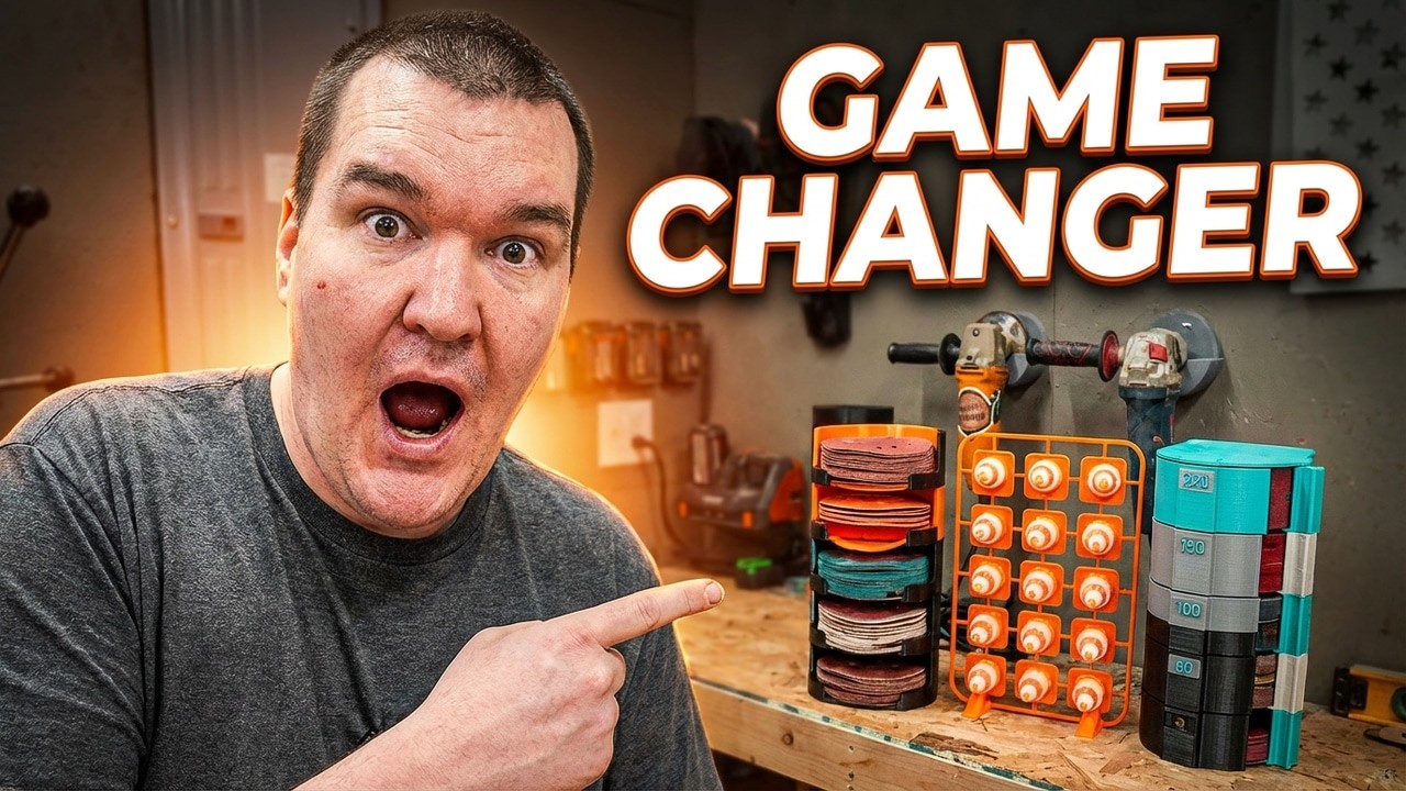 5 Genius 3D Printed Workshop Organizers You Need to See