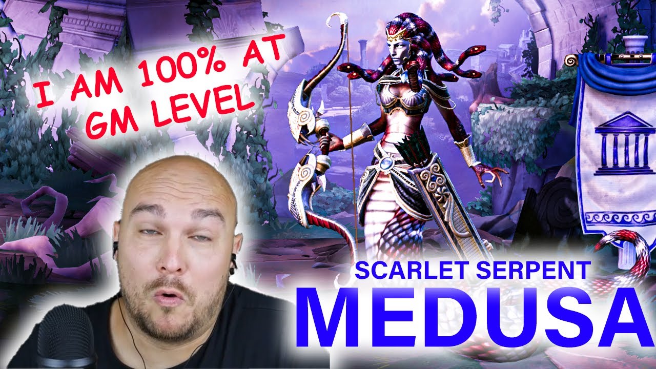 LOOK A THE PLAYS LOOK AT THE MOVES xD / SMITE MEDUSA / JOUST 3v3 GAMEPLAY