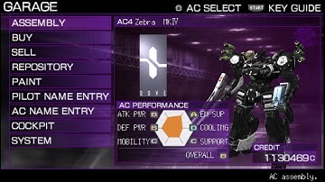 Armored Core Silent Line Portable - AI Arena Battles #11