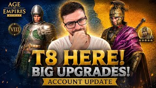 TIME TO POP EM! T8! Account Massive UPDATE! Age of Empires Mobile