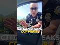 Cop faces unexpected showdown during a heated traffic stop🔥