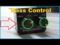 Bass Control Remote RCA Two Knobs