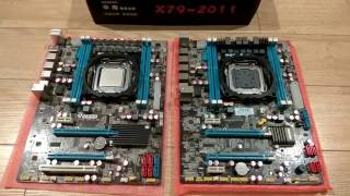 Сравнение китайских материнок X79Z ver 2.4B vs Huanan V2.46 для xeon e5-2670