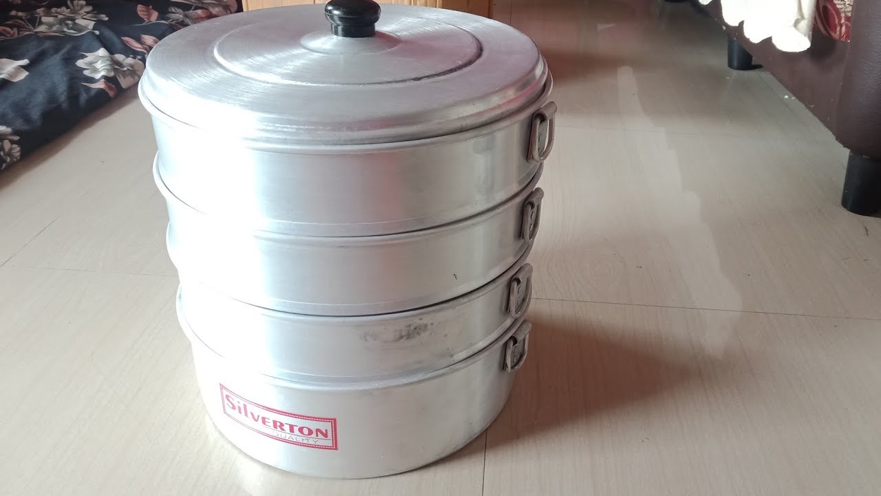 Momo Steamer review n unboxing/ 14 littre big size momo steamer for hotel  purpose #amozon #momos 