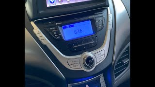 ربط الهاتف بالكاسيت من خلال البلوتوث هيونداي افانتي ام دى من خلال بصمة الصوة screenshot 2