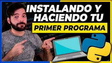 INSTALANDO y HACIENDO tu PRIMER PROGRAMA en PYTHON #1
