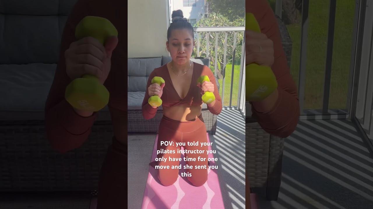 this one is for my naptime workout warriors and my lifting girlies who want to add to their workout