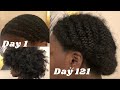 4 month cornrow take down| 2 years post big chop