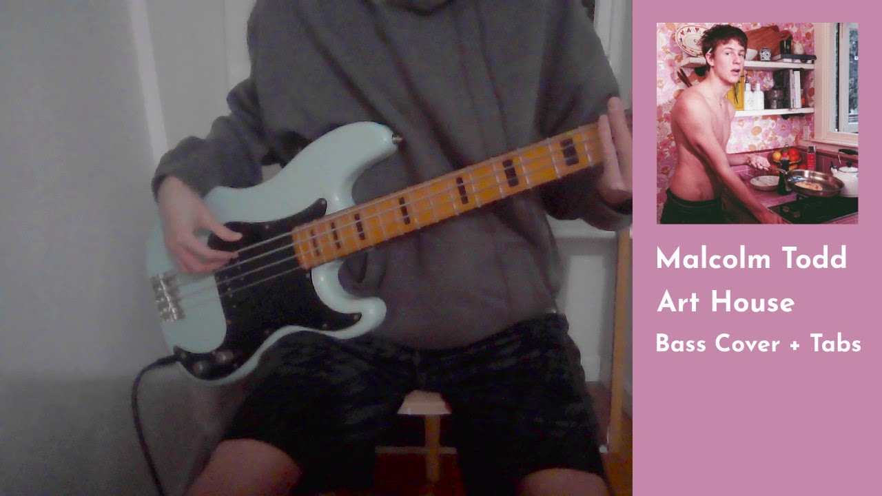 Art House - Malcolm Todd (bass cover + tabs) - YouTube