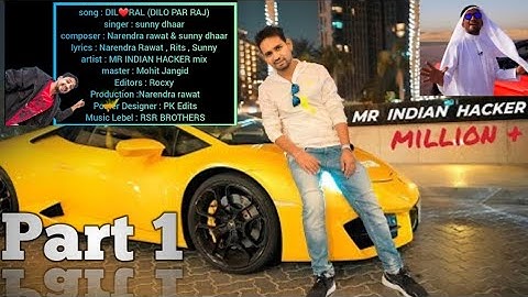 MR.INDIAN HACKER :- Song Dilraj Dilo Par Raj Song | @MR.INDIAN HACKER @CRAZY XYZ #mrindianhacker