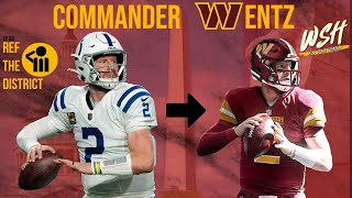Carson Wentz traded from Indianapolis Colts to the Washington Commanders live reaction