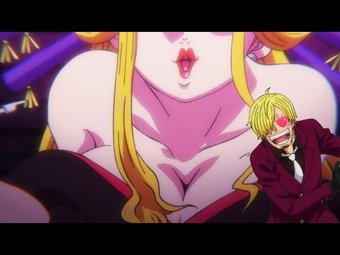 Black Maria seduced Sanji to get Nico Robin's whereabouts - One Piece (English Sub)