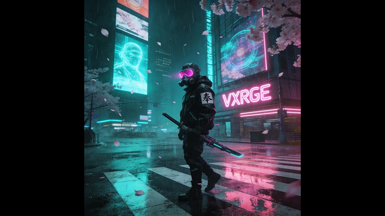 NEON RONIN - Japanese Cyberpunk Synthwave | Full Album | Tokyo Anime Vibes
