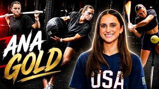This Is What ELITE Softball Training Actually Looks Like | Ana Gold screenshot 3