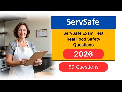 FREE ServSafe Exam Test 2026 Real 30 Food Safety Questions Answers
