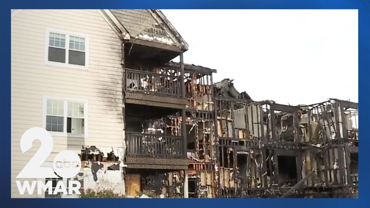 Apartment fire in Laurel displaces 26 people - YouTube