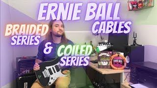 Ernie Ball Braided and Coiled Cables Review - Piotr Oberkiewicz