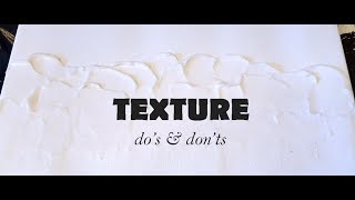 How to Use Acrylic Painting Texture Mediums - Beginner Art Tutorial - Do's and Don't I've Learned screenshot 3