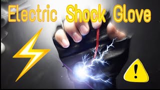 How to make Electric Shock Glove| self defense electric glove| Electric TASER stun glove 400KV