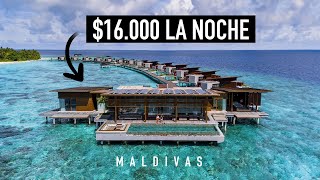 Así es la suite PRESIDENCIAL de un resort en MALDIVAS - $16.000 la noche