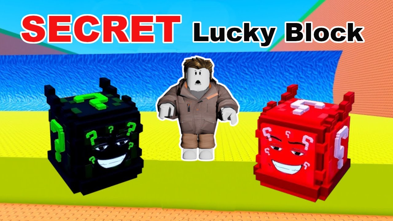 I opened 5 SECRET lucky Blocks and over 80 Lucky Blocks - YouTube