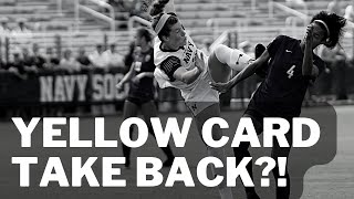 Soccer Referee Education - Ref Mistake And Correction - A Bad Look