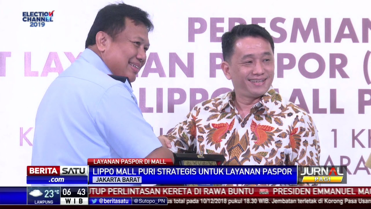 Lippo Mall Puri Resmikan Pembukaan Unit Layanan Paspor 