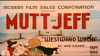 Mutt & Jeff Foursome | 4 Colorized Catastrophies