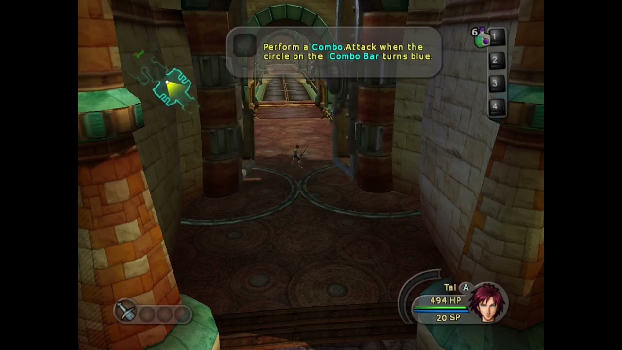 Sudeki - intro cutscene trigger