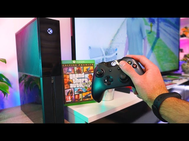 XBOX ONE S- Unboxing, Setting Up And POV Gameplay Test (GTA 5