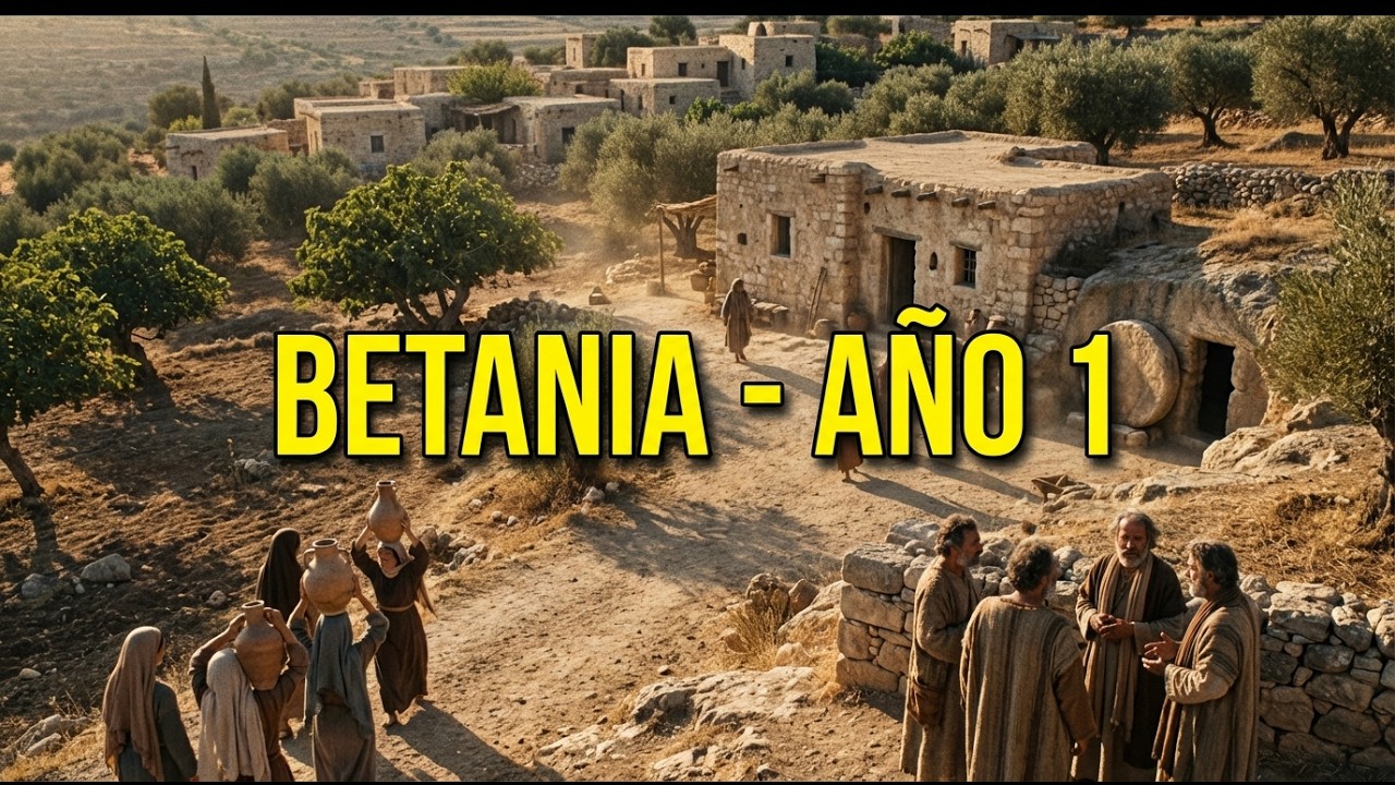 Año 1 d.C. | Así Era la Vida en Betania en tiempos de Jesús | El Hogar de Lázaro | Con IA