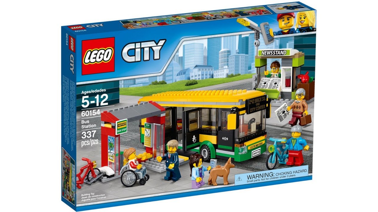 LEGO 60154 Instructions | City | Bus Station | Town