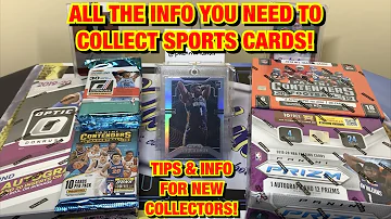 HOW TO COLLECT SPORTS CARDS! Everything You Need To Know To Collect! Tips & Info For Beginners!