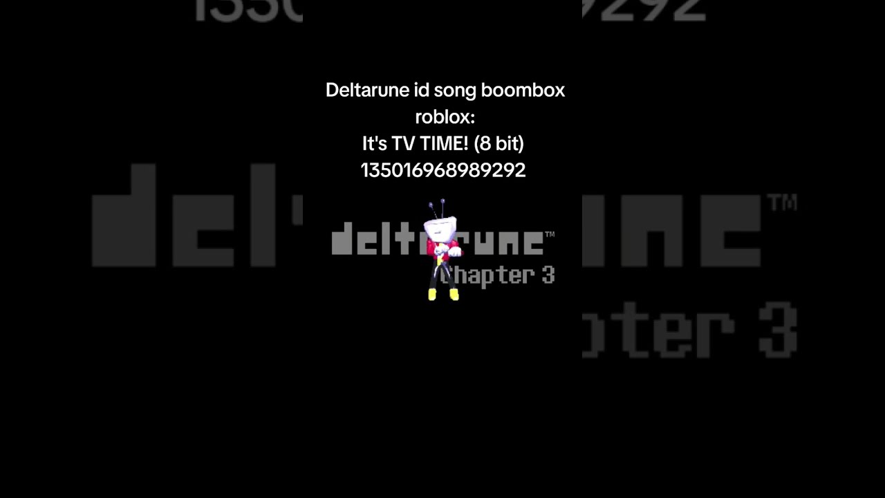 Deltarune Id Song Boombox Roblox Boombox Song Music Maxres2 