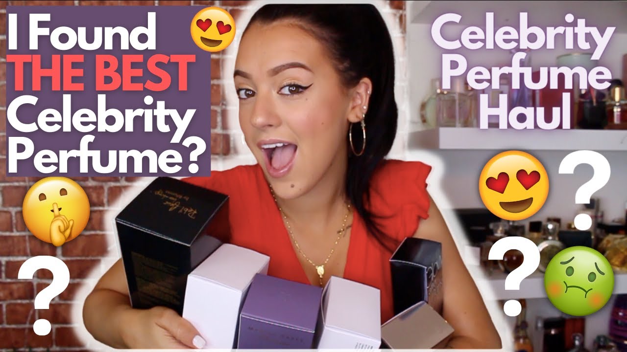 🔥😍I FOUND THE BEST CELEBRITY PERFUME!!! CELEBRITY PERFUME HAUL!! 🔥😍