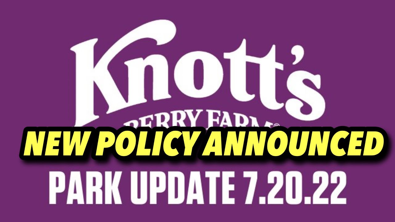 Knott’s Berry Farm NEW POLICY After Incident YouTube