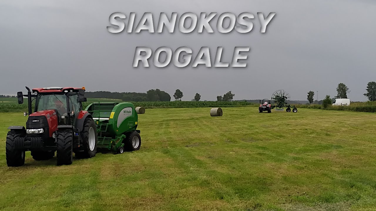 Sianokosy Rogale | Case IH & McHale - BM DANEX