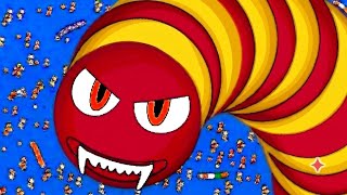 Worms zone io worms zone magic game play snake game saamp wala game #cacingbesar #wormszoneio screenshot 1