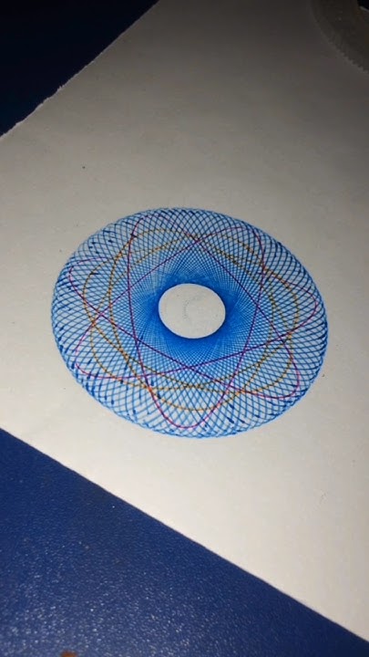Spirograph easy drawing #spirograph asmr art - YouTube