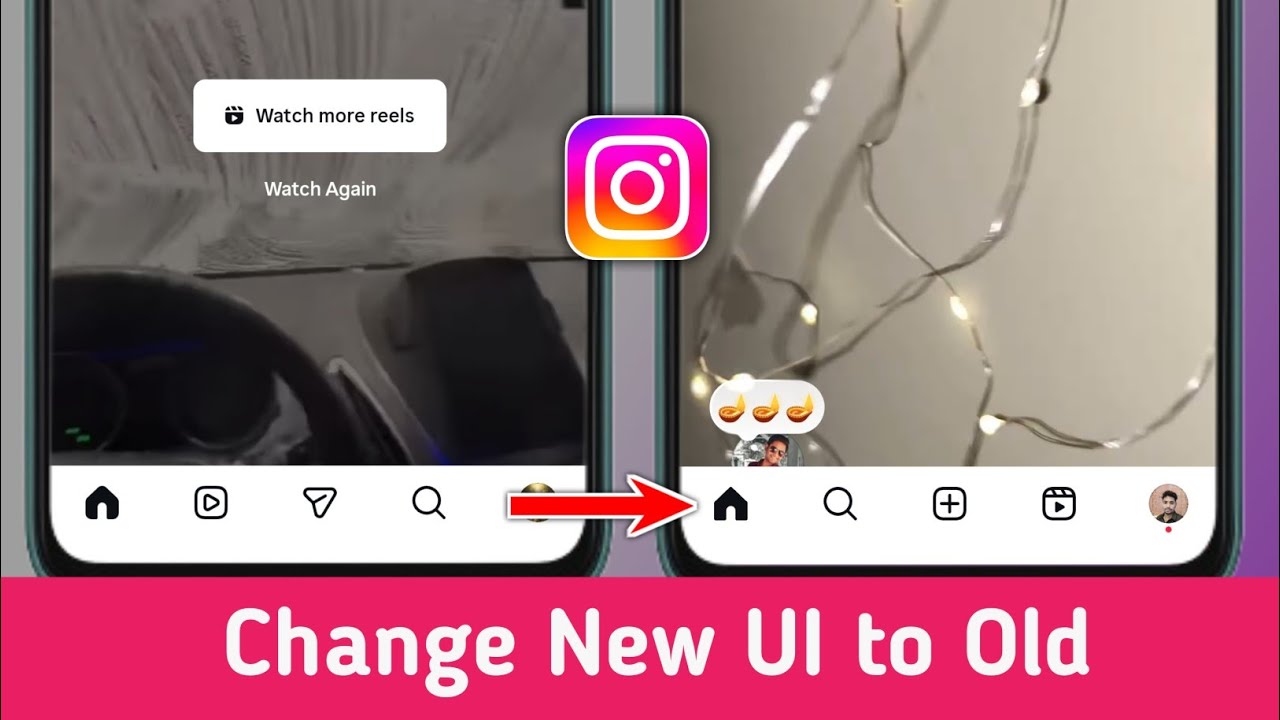 Instagram Interface Change Problem | Change Instagram New UI to Old