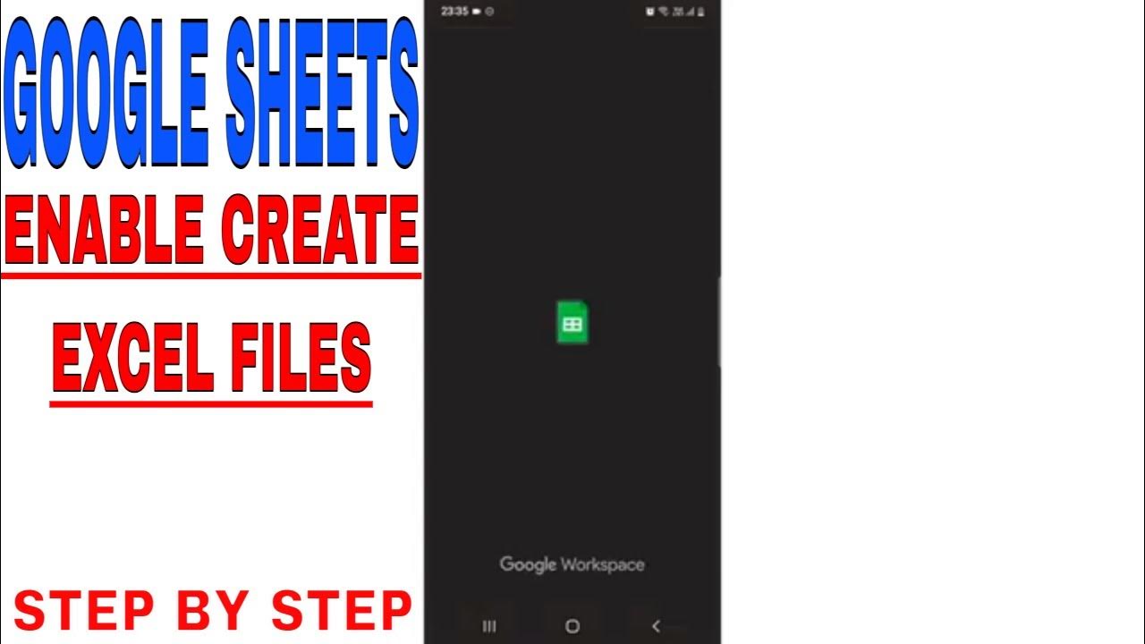 How To Enable Create Excel Files In Google Sheets 🔴 - YouTube
