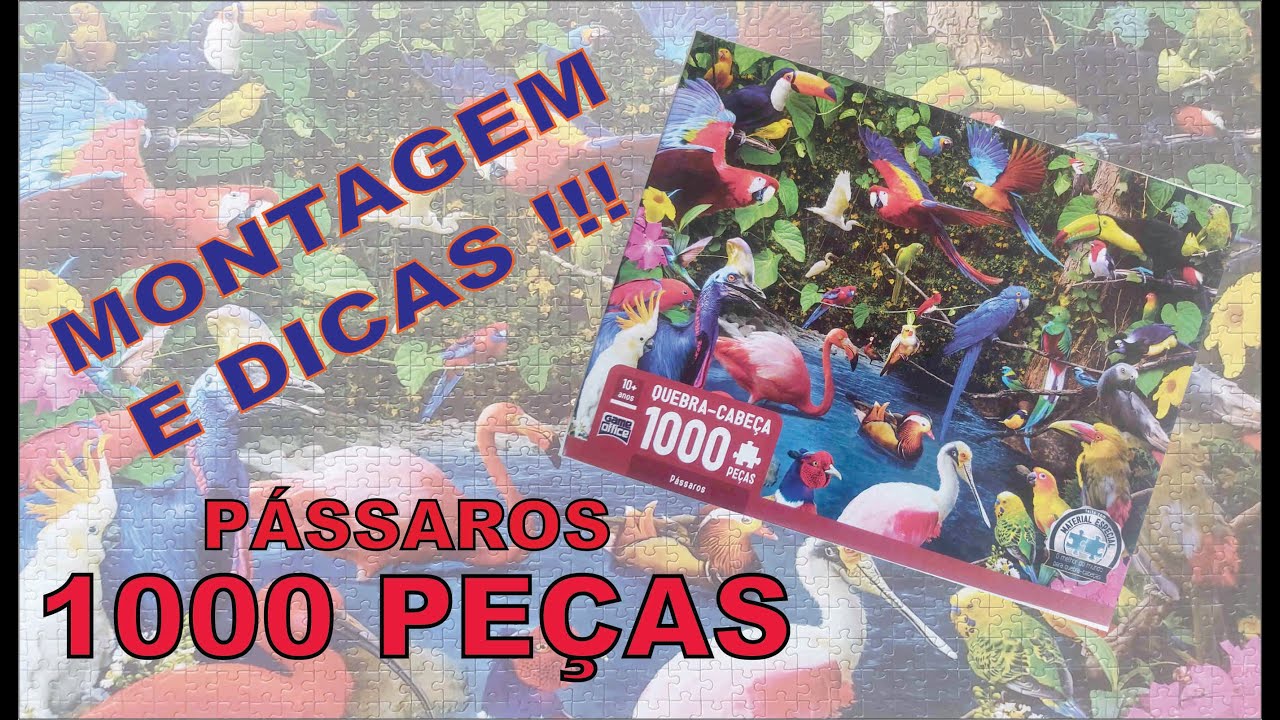 Quebra Cabeça Período Jurássico Puzzle 1000pçs - Game Office