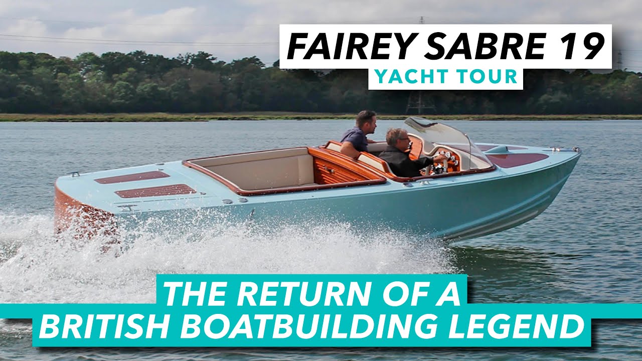 Return of a British boatbuilding legend | Full tour of Fairey Marine's ...