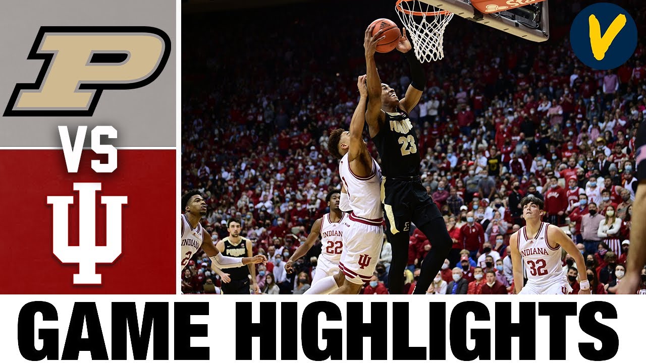 4 Purdue vs Indiana Highlights 2022 College Basketball Highlights Win Big Sports