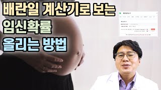 구미난임한의원, 배란일계산기 활용법,  난임정부지원 사업 전에 자연임신이 먼저입니다.