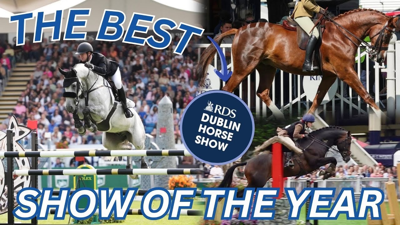 Dublin Horse Show 2024 Vlog + TACK HAUL 🐴🛍️