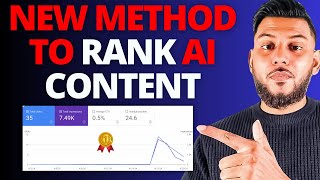 New Method That Ranks AI Content On A Brand New Site (With Proof)