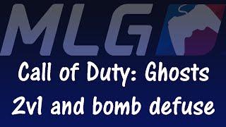 CoD: Ghosts - 2v2 GBs - 2v1 and defuse